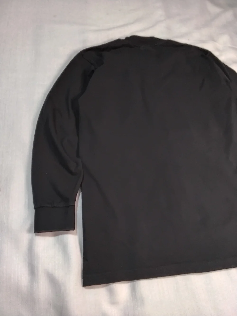 Proclub Men's Black Crewneck Long Sleeve Tee-shirt Sz M.